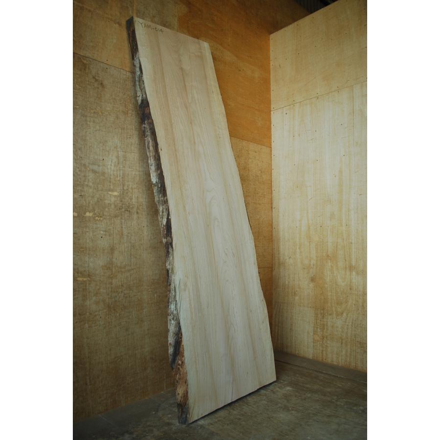 ヤマザクラ　山桜　2050mm　向き　一枚板　×　無垢材　、　天板　テーブル　、　48mm　570mm　カウンター　×　DIY