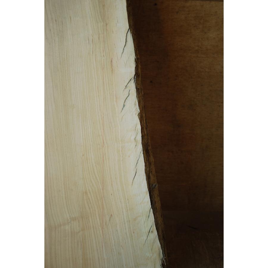 ヤマザクラ 山桜 2110mm × 610mm × 48mm 無垢材 一枚板 テーブル 、 カウンター 天板 、 DIY 向き - 4
