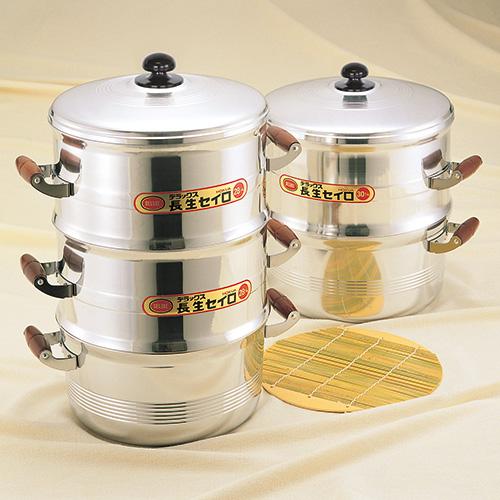 長生セイロ　30cm アルミ 長生セイロ(羽釜用) hokua(北陸アルミニウム) 呼び寸法30cm用