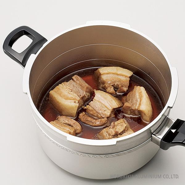 北陸アルミニウム リブロン圧力鍋 4.5L ガス用 : 釜や - 通販 - Yahoo