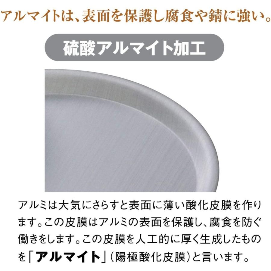 北陸アルミニウム プロマイスター 寸胴鍋 27cm ガス用 : 釜や - 通販