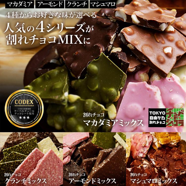 プレミアム　割れチョコミックス　400g 東京　自由が丘　チュベ・ド・ショコラ　チョコレート　訳あり　｜kamachu-shop｜02