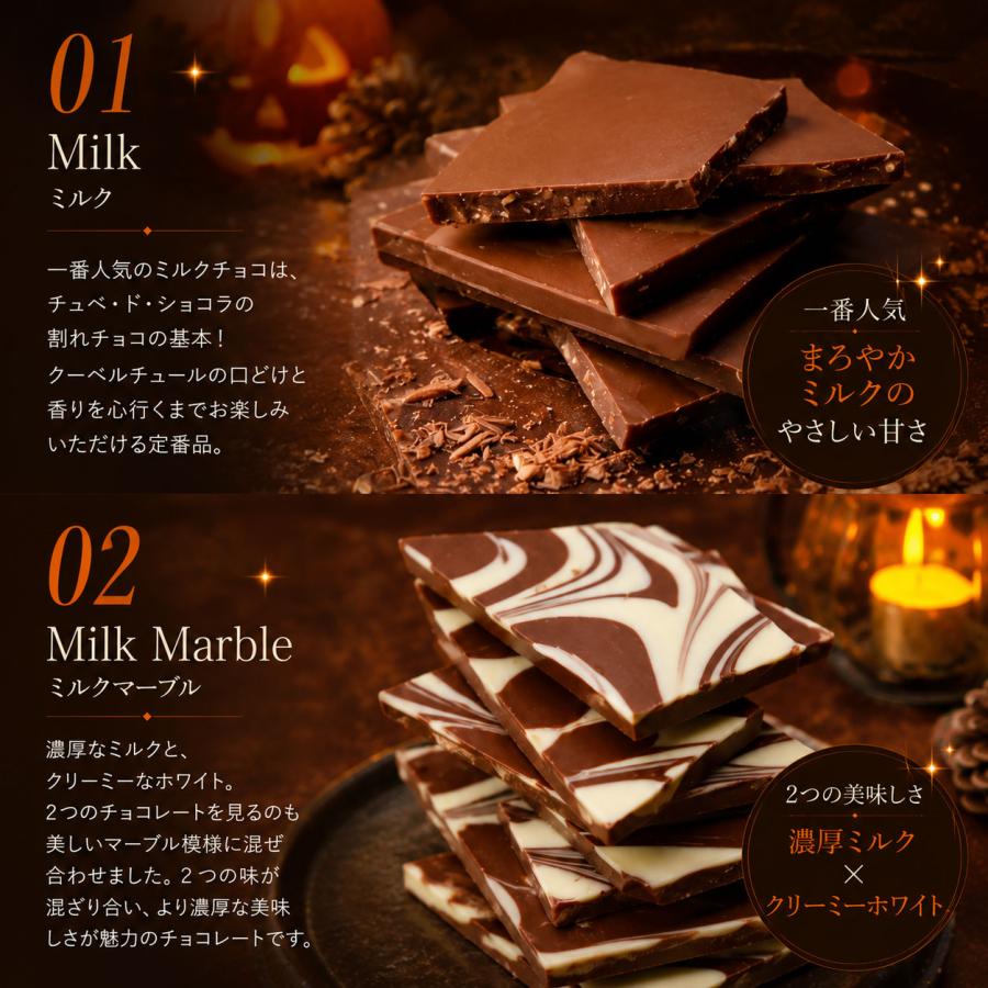 チュベ・ド・ショコラ ハロウィン 割れチョコ7種ミックス2026 600g ※10