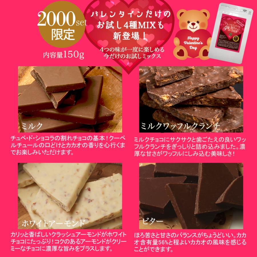 チュベ・ド・ショコラ 今だけ4つ以上まとめ買いで1つ1000円 割れチョコ