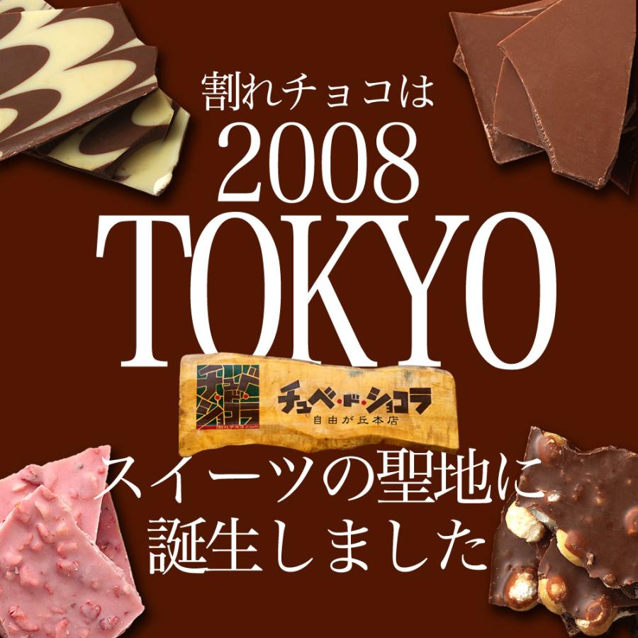 お試し割れチョコ 送料無料 東京 自由が丘 チュベ・ド・ショコラ 