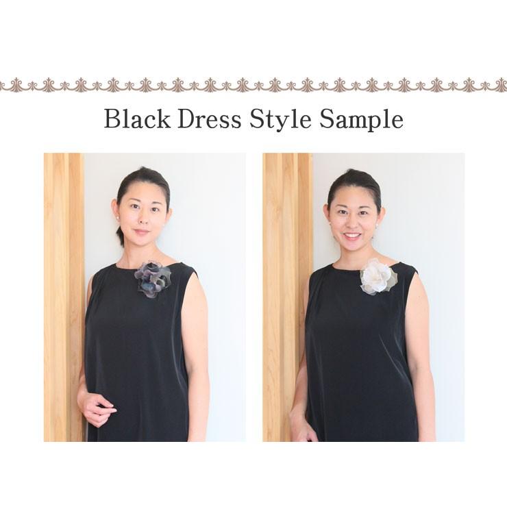 コサージュ ツイスト ハンドメイド フォーマル 結婚式 卒園式