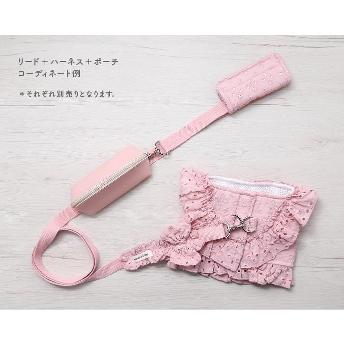 フリル レース ハーネス・リードセット 犬 フリルレースハーネス・リード 可愛い小型犬の洋服通販 鎌倉ドッグ