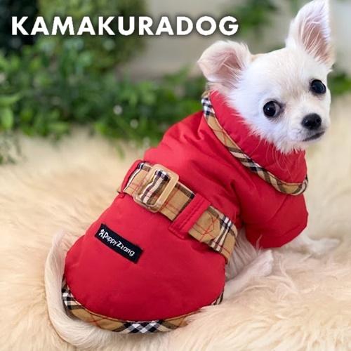 レッドエレガントコート 犬の服 J256 鎌倉dog Yahoo 店 通販 Yahoo ショッピング