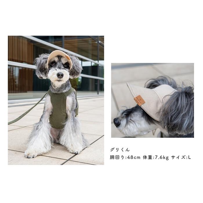kamakuradog（鎌倉DOG） デニム風キャップ 犬 服 夏 帽子 キャップ