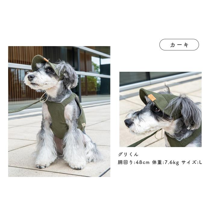kamakuradog（鎌倉DOG） デニム風キャップ 犬 服 夏 帽子 キャップ