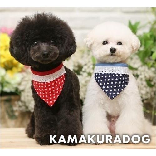 kamakuradog（鎌倉DOG） プチプチ☆スターバンダナ 犬のアクセサリー