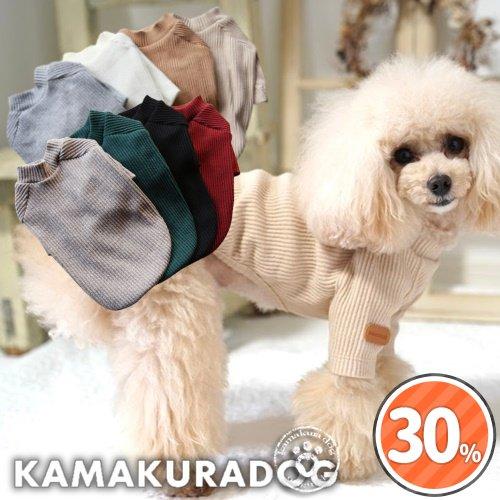 kamakuradog（鎌倉DOG） ポイントスリーブリブT 犬の服 : 鎌倉DOG