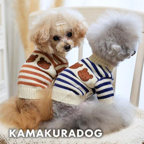 kamakuradog（鎌倉DOG） 3匹のくまさんニット 犬の服 : 鎌倉DOG Yahoo