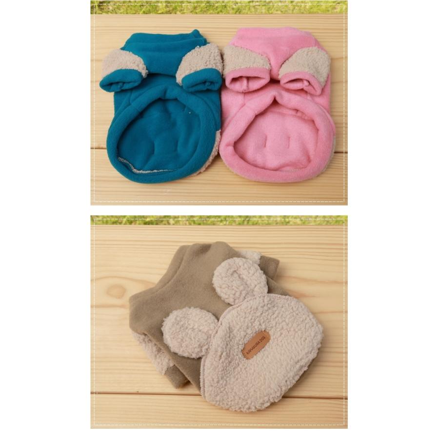 kamakuradog（鎌倉DOG） くまみみフリース トイプードル 服 : 鎌倉DOG