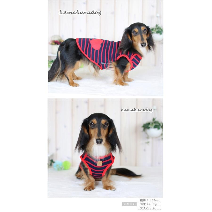 kamakuradog（鎌倉DOG） ダブルハートワンピース チワワ 服 : 鎌倉DOG