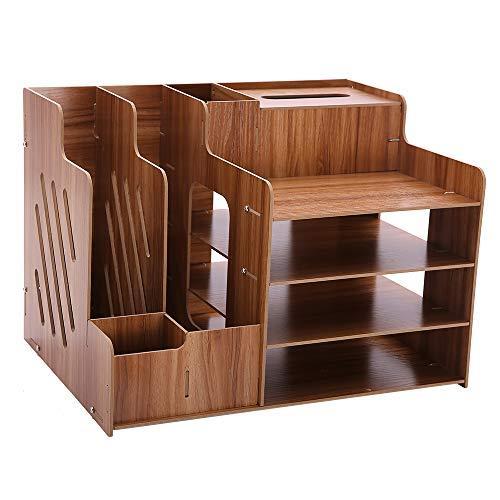 Kama Bridal デスク上置き棚 卓上収納ケース 机上収納ボックス スオフィス収納 卓上収納 本立て 小物収納 書類整理 大容量 事務用品 仕切 S 2101 Kaマート 通販 Yahoo ショッピング