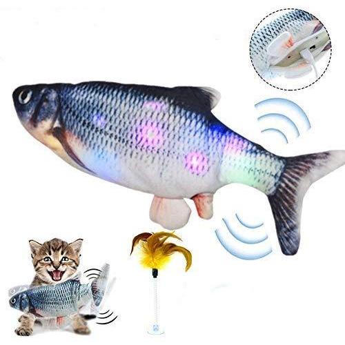 Vesiri 電動魚 おもちゃ 猫用ぬいぐるみ Usb充電式 振る魚リアル ピクピク動く Ledライト付き 歌うでき 猫遊び 運動不足 ストレス解消対 S Kaマート 通販 Yahoo ショッピング