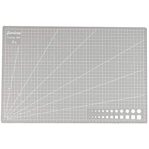 1107円 代引可 Bestgleカッターマット両面印刷 5層シート構造 工作マットカッターマット A3カッティングマット 300mm 450mm 傷自動癒合機能 3mm