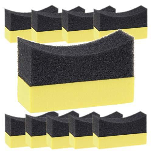 最新コレックション Colorbird タイヤワックス スポンジ 10個 アーチ型 ワックス 車 バイク 洗車セット タイヤ Discoversvg Com