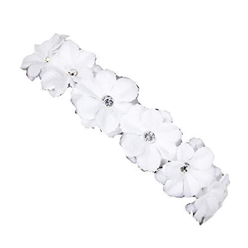 花かんむり 花冠 花かんむり 白 ベールガール ヘッドドレス 髪飾り 子供ウェディングベール ドレス花冠 Fhkanwe01f ヘッドドレス Vest Doctum Edu Br