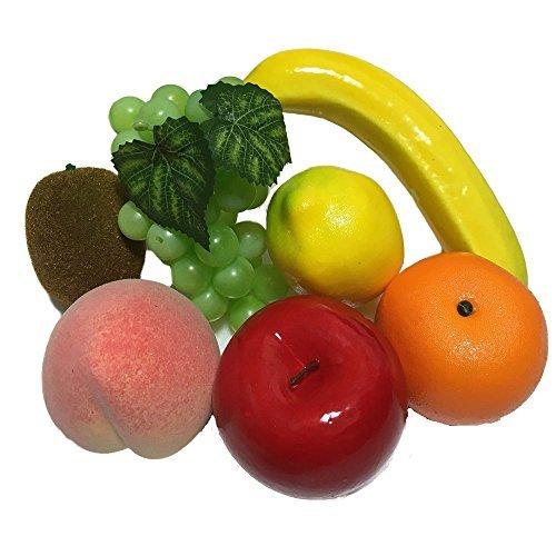 Pkpohs フルーツ 食品サンプル 本物そっくり 果物 お供え セット 仏壇 お彼岸 フルーツ7点セット 4年保証