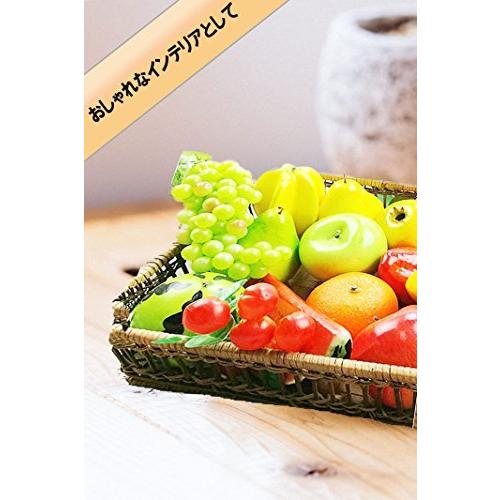 Pkpohs フルーツ 食品サンプル 本物そっくり 果物 お供え セット 仏壇 お彼岸 フルーツ7点セット 4年保証