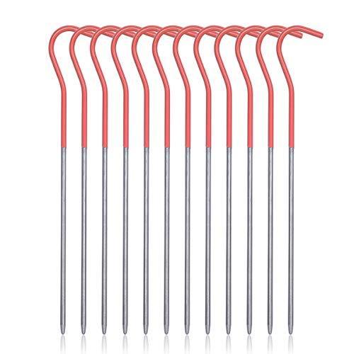 Ibasingo 12本セット チタン製 鍛造ペグ 丸型超硬 テントステーク 15cm 設営用具 収納袋付き Ti1525i S Kaマート 通販 Yahoo ショッピング