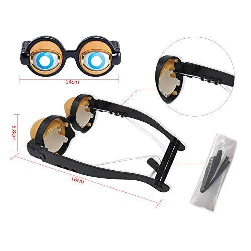 クレイジーアイズ 面白いメガネ おかしいパーティーメガネ おもしろグッズ 箱入り S Kaマート 通販 Yahoo ショッピング