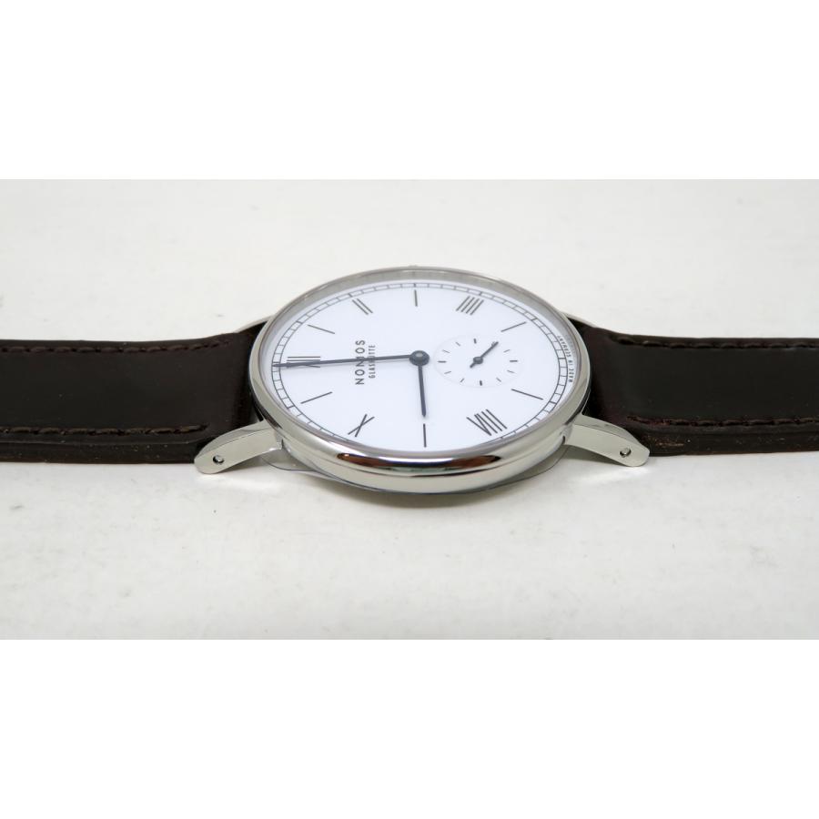 【正規品・メーカー保証付き】ノモス NOMOS　ラドウィッグ 38 エナメルホワイト LD1A2EW238 | ラドウィッグ | 09