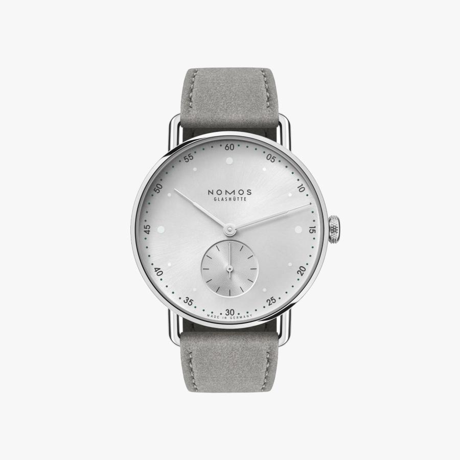 【正規品・メーカー保証付き】ノモス NOMOS メトロ 33 オールシルバー33mm 1122 NM1122 | メトロ（NOMOS GLASHUETTE）