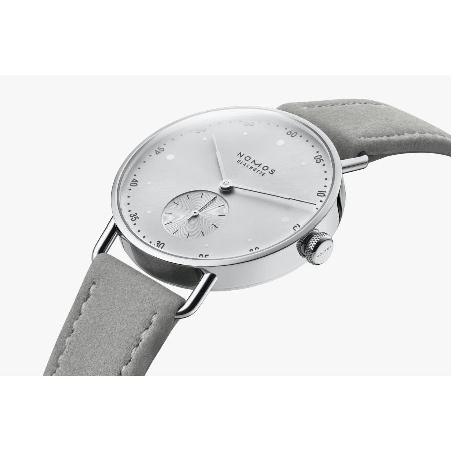 【正規品・メーカー保証付き】ノモス NOMOS メトロ 33 オールシルバー33mm 1122 NM1122 | メトロ（NOMOS GLASHUETTE） | 02