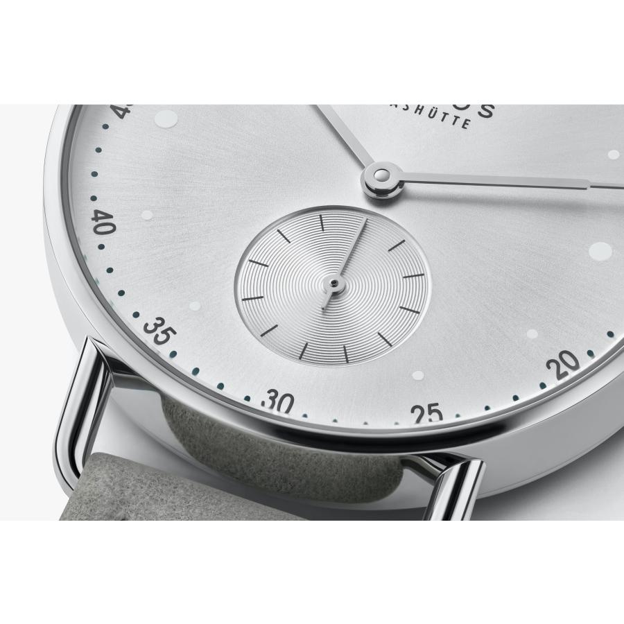 【正規品・メーカー保証付き】ノモス NOMOS メトロ 33 オールシルバー33mm 1122 NM1122 | メトロ（NOMOS GLASHUETTE） | 05