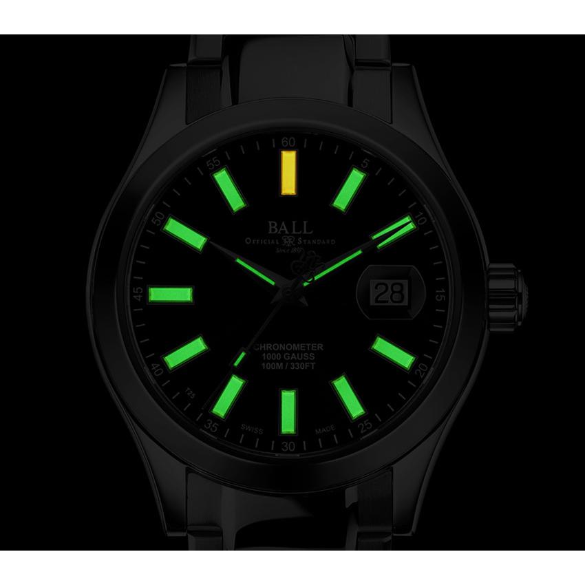 【正規品・メーカー保証付き】BALL WATCH マーベライト クロノメーター 緑文字盤 ステンレススティール (904L) Ref. NM9026C-S6CJ-GR | BALL Watch | 01
