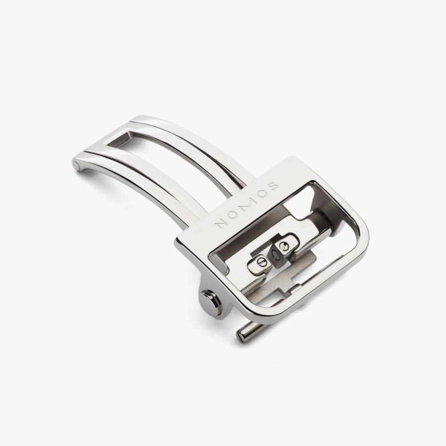 正規品 新品 ノモス NOMOS ディプロイン・バックル ラグ幅17-18mm　バックル幅16mm | タンジェント（NOMOS GLASHUETTE）