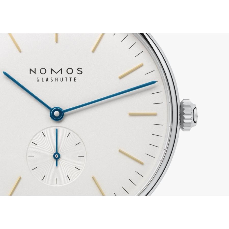 正規品・メーカー保証付き】ノモス NOMOS オリオン 35 ブルーハンド