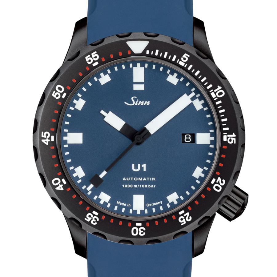 Sinn U1用純正22mm バックル付シリコンストラップ マット仕上げ Sinn U1用純正22mm バックル付シリコンストラップ マット仕上げ