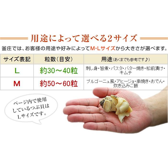 つぶ貝 刺身 つぶ貝ボイル ツブ貝 1kg 銀の滴 または 銀の響 敬老の日 プレゼント |  | 06