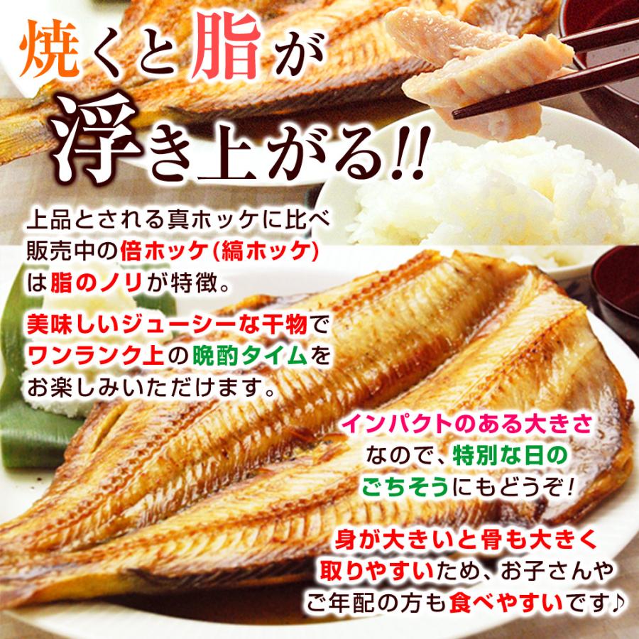 2980円〜選べる Yahoo!ショッピング最大級 超特大 トロ ほっけ 干物 倍