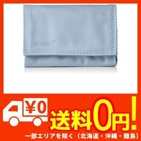 在庫僅少 メンズファッション Anello 財布 お金が貯まる アネロ タイニーウォレット Shift Ah C3601 ブルーグレー Www Threeriversofs Com