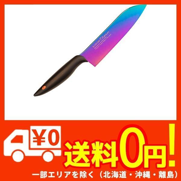 スミカマ 霞 Kasumi チタニウム 蒲田factoryのスミカマ 三徳包丁 キッチン 台所用品 18cm オパール 218