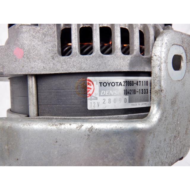 ヴィッツ DBA-NSP135 オルタネーター/ダイナモ 27060-47110 222074  