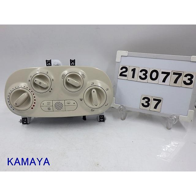 フィアット 500 ABA-31212 エアコンスイッチパネル マニュアル式