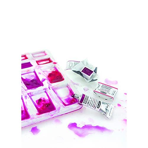 - HORADAM AQUARELL Empty Box for 12 x 1/2 Cells 74 913 097 Black Metal Box with Mixing Palette for 【Products】 Individual