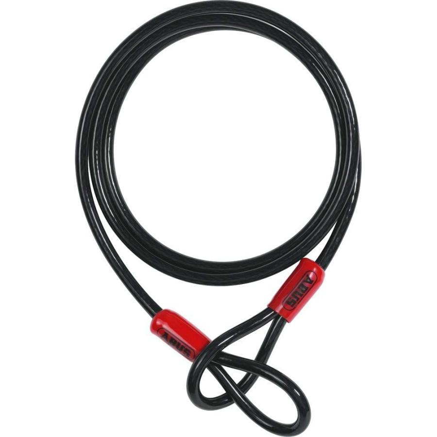 ABUS Cobra Loop Cable 140cm Length/10mm Diameter Black : かめよしエクスプレス ...