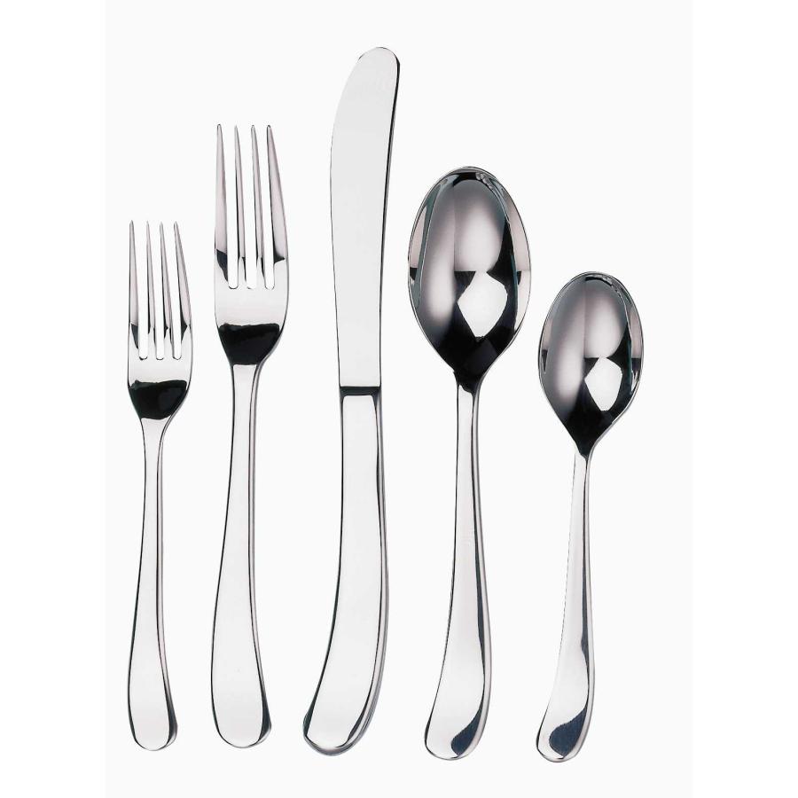 Ginkgo International Sea Drift 42Piece Stainless Steel Flatware Place Setting Service for 8