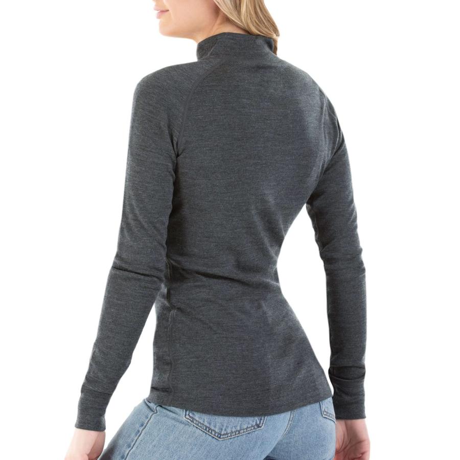 Mens Base Layer 100% Merino Wool Midweight 250g Half Zip