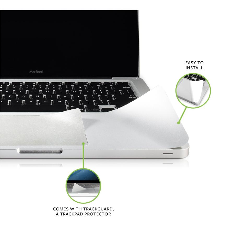 Moshi PalmGuard and Trackpad Protector for 13 Non-Retina Unibody MacBook Pro Silver｜kame-express｜03