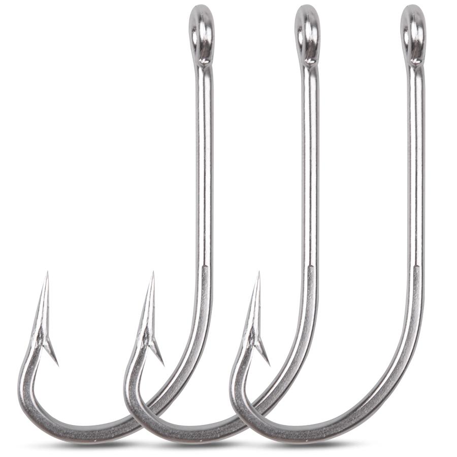 Saltwater Fishing Hooks- 45pcs Stainless Steel Hooks O'Shaughnessy ...