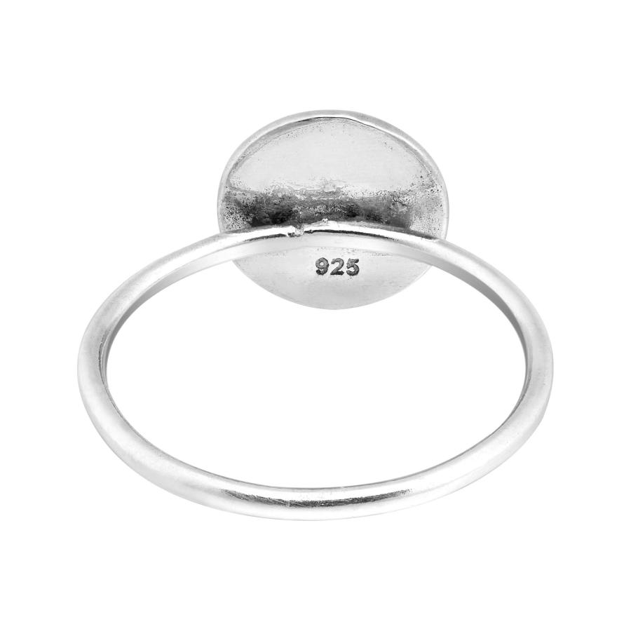 AeraVida Adventure Anchor .925 Sterling Silver Nautical Compass Ring (9) | Minimalist Round Anchor Ring for Women | Fash｜kame-express｜03