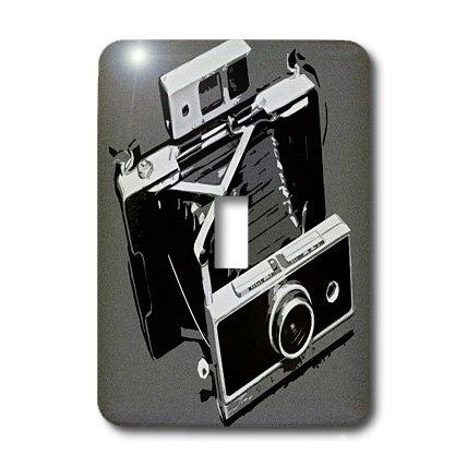 3dRose lsp_20711_1 Picture of a Old Vintage Classic Camera with Bellows Light Switch Cover｜kame-express｜02